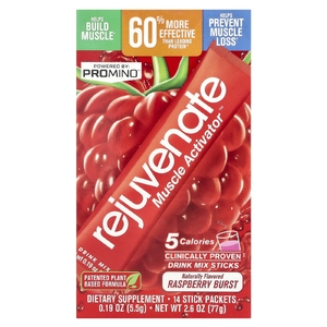 Rejuvenate, Rejuvenate Muscle Activator ™, смесь для напитков, малина, 14 пакетиков по 5,5 г (0,19 унции)