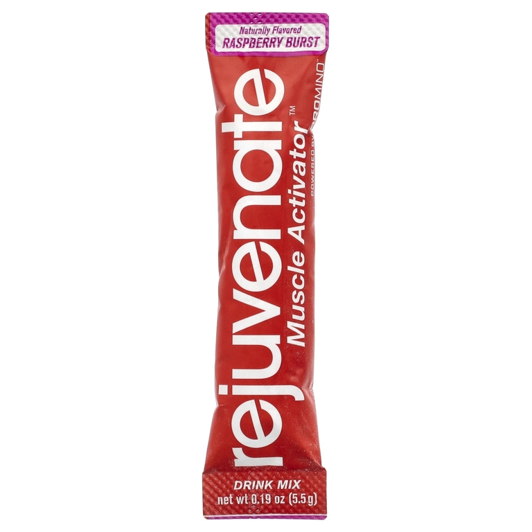Rejuvenate, Rejuvenate Muscle Activator ™, смесь для напитков, малина, 14 пакетиков по 5,5 г (0,19 унции)
