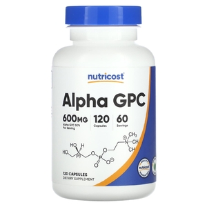 Nutricost, альфа-ГФХ, 600 мг, 120 капсул (300 мг в 1 капсуле) (Товар снят с продажи) 