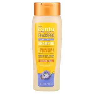 Cantu, Разглаживающий шампунь из семян льна, 400 мл (13,5 жидк. унц.)