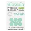 BioGaia, Prodentis®, пробиотик для здоровья полости рта, яблоко, 30 пастилок