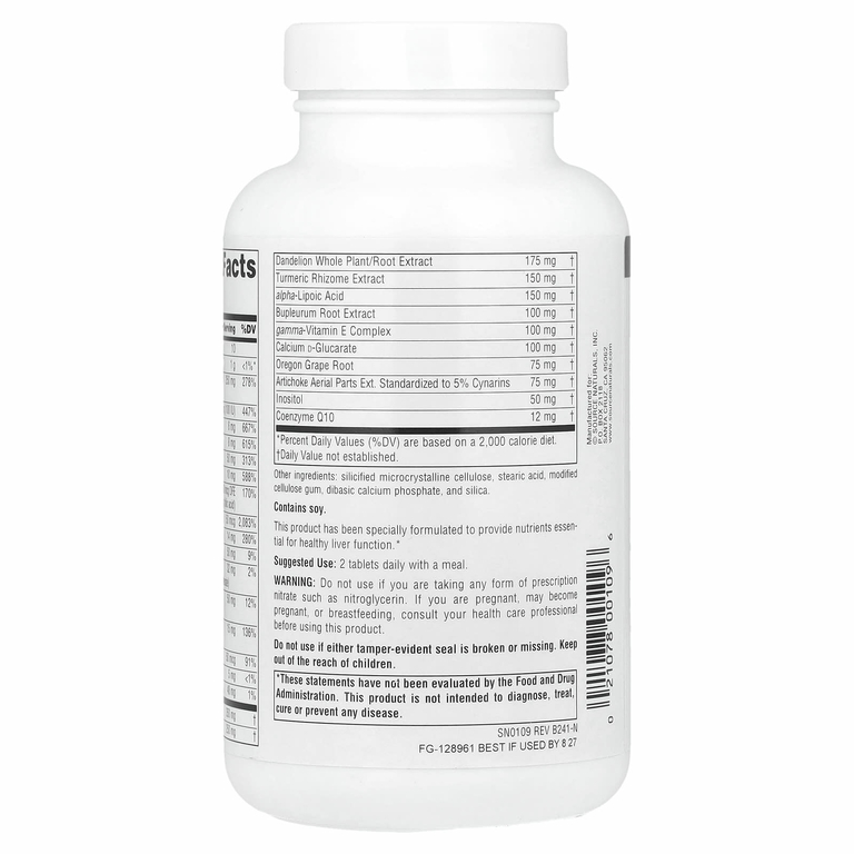 Source Naturals, Liver Guard ™, 120 таблеток