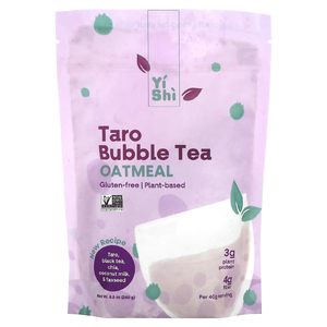 Yishi, Oatmeal, чай с пузырьками Taro, 240 г (8,5 унции) (Товар снят с продажи) 