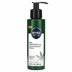 Nivea, Для мужчин, жидкий крем для бритья, успокаивающий для чувствительной кожи, 200 мл (6,8 жидк. унц.) (Товар снят с продажи) 