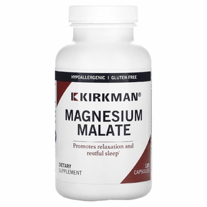 Kirkman Labs, малат магния, 120 капсул (160 мг в капсуле)
