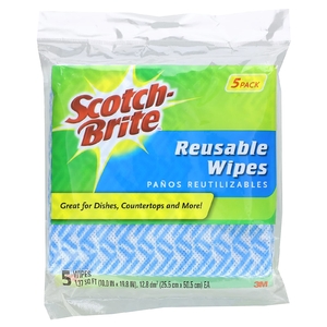 Scotch-Brite, Многоразовые салфетки, 5 салфеток