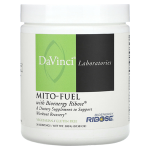 DaVinci Laboratories, Mito-Fuel с биоэнергетической рибозой, 300 г (10,58 унции)