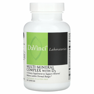 DaVinci Laboratories, Мультиминеральный комплекс с витамином D3`` 120 капсул