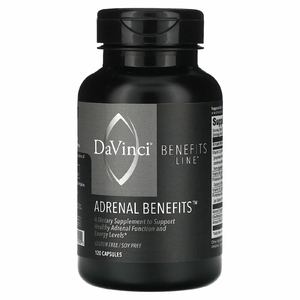 DaVinci Laboratories, Benefits Line, Adrenal Benefits, 120 капсул