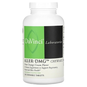 DaVinci Laboratories, Aller-DMG, жевательные таблетки с апельсином, 120 жевательных таблеток