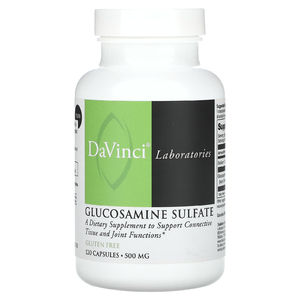 DaVinci Laboratories, Сульфат глюкозамина, 500 мг, 120 капсул