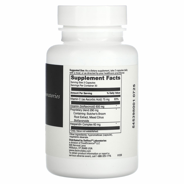 DaVinci Laboratories, Healthy Veins`` 60 капсул