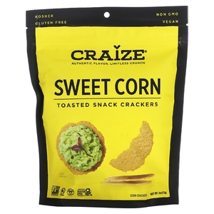 Craize, Поджаренные крекеры, сладкая кукуруза, 113 г (4 унции)