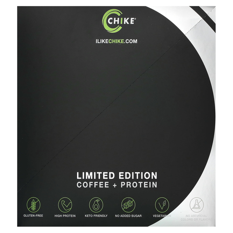 Chike Nutrition, Кофе с высоким содержанием протеина, чай латте, 12 пакетиков по 33 г (1,15 унции)