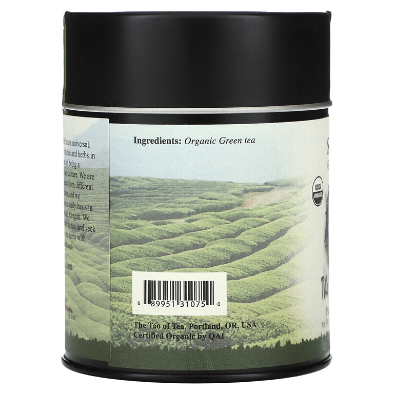 The Tao of Tea, Органический зеленый чай, сенча, 100 г (3,5 унции)
