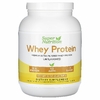 Super Nutrition, порошок из ультрафильтрованного сывороточного протеина с подсолнечным лецитином, без ГМО и р-БСТ, с нейтральным вкусом, 908 г (2 фунта)