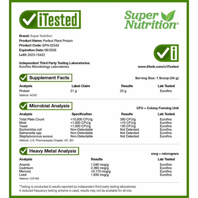 Super Nutrition, растительный протеин с изолятом горохового протеина, BCAA, семенами клюквы, чиа и инка инчи, шоколад, 1020 г (2,2 фунта)