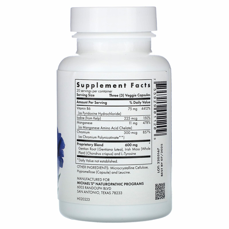 Michael's Health, Thyroid Factors, 60 веганских капсул