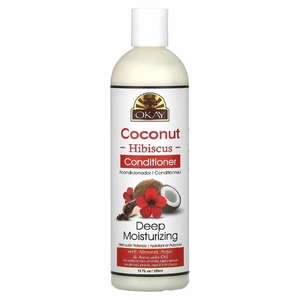 Okay Pure Naturals, Кондиционер, кокос и гибискус, 355 мл (12 жидк. унц.)