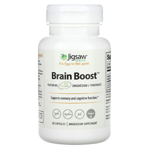 Jigsaw Health, Brain Boost, поддержка мозга, 90 капсул
