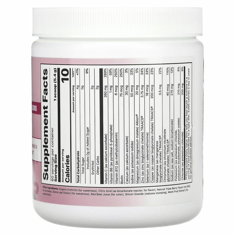 Jigsaw Health, Electrolyte Supreme, ягодный вкус, 324 г (11,4 унции)