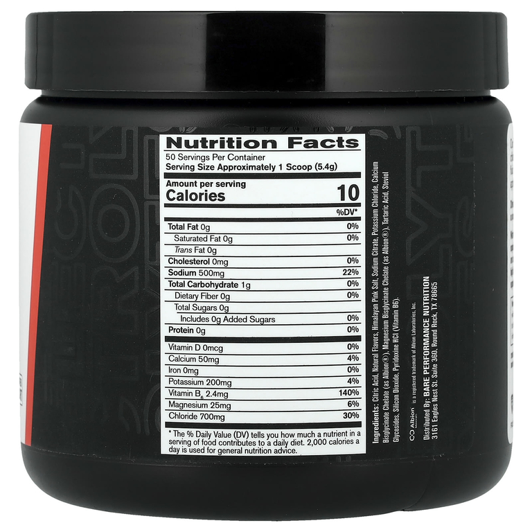 BPN, Electrolytes, смесь для увлажняющих напитков, соленый арбуз, 270 г (9,5 унции)