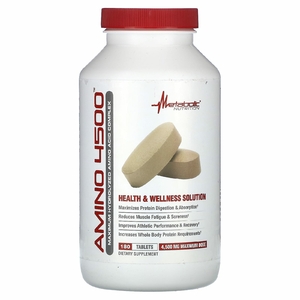 Metabolic Nutrition, Amino 4500, 180 таблеток