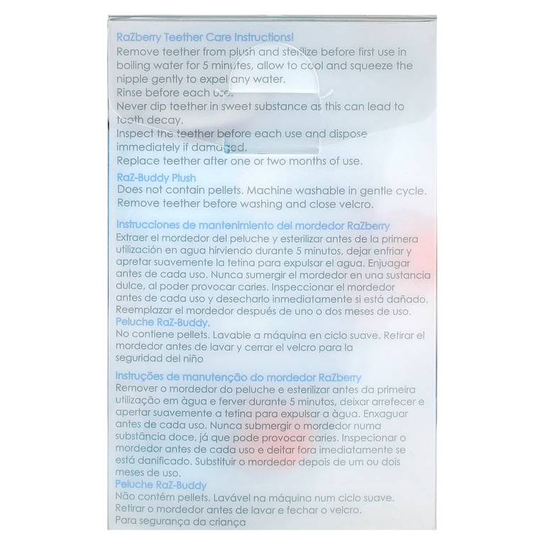 RaZbaby, набор для прорезывания зубов, от 0 месяцев, «самолет», 1 шт.