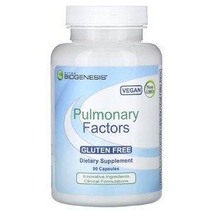 Nutra BioGenesis, Pulmonary Factors, 90 капсул (Товар снят с продажи) 