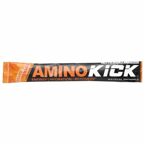 NutraBio, Amino Kick, апельсин и манго, 1 пакетик, 9 г (0,32 унции)