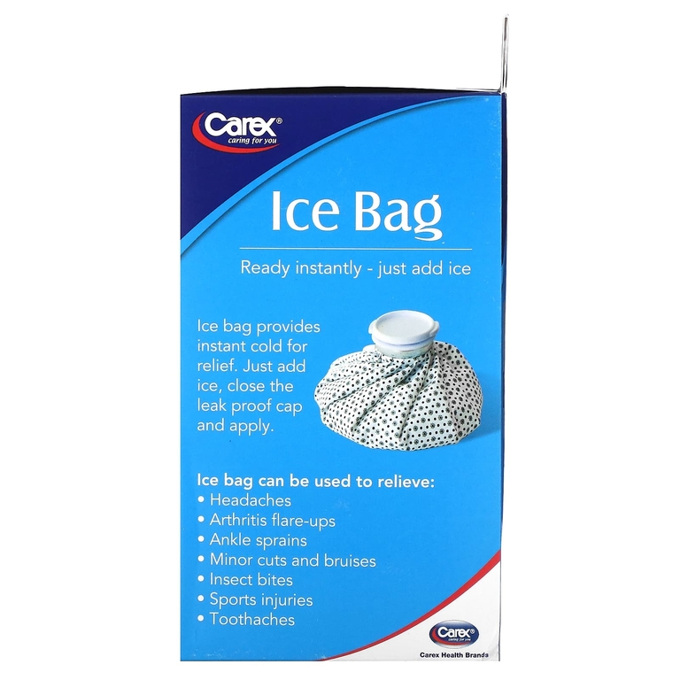 Carex, Мешок для льда, большой, 1 пакет