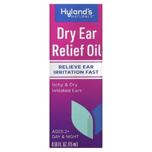 Hyland's Naturals, Масло для снятия ушей, для детей от 2 лет, 15 мл (0,5 жидк. унц.)