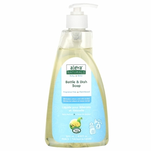Aleva Naturals, Мыло для бутылочек и посуды, без отдушек, 500 мл (16,9 жидк. унц.)