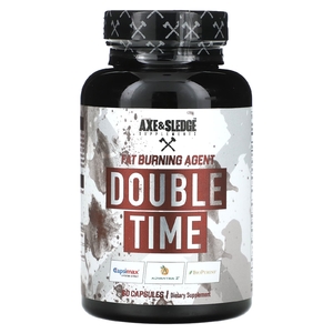 Axe & Sledge Supplements, Double Time, средство для сжигания жира, 60 капсул (Товар снят с продажи) 