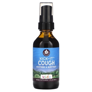 WishGarden Herbs, Kick-It, средство от кашля для детей, успокаивающее и тихое, 59 мл (2 жидк. унции)