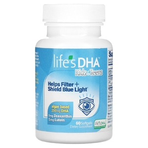 Life's DHA, Kids & Teens DHA, 200 mg, 60 Softgels (Товар снят с продажи) 