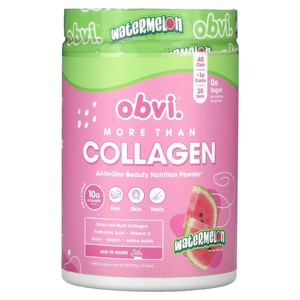 Obvi, More Than Collagen, Watermelon, 10.93 oz (310 g) (Товар снят с продажи) 