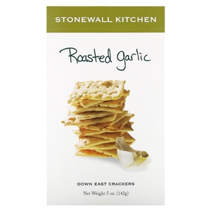 Stonewall Kitchen, Down East Crackers, крекеры, обжаренный чеснок, 142 г (5 унций) (Товар снят с продажи) 