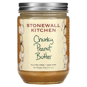 Stonewall Kitchen, арахисовая паста с кусочками арахисовой пасты, 439 г (15,5 унции)