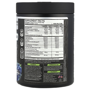 ABE, Non-Stim Pump Pre Workout, голубая малина, 500 г (17,63 унции)