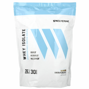 Swolverine, Изолят сыворотки, шоколадный молочный коктейль, 930 г (2,05 фунта)