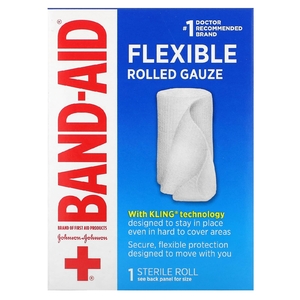 Band Aid, гибкая марлевая марля, 1 шт. (Товар снят с продажи) 
