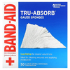 Band Aid, Tru-Absorb, марлевые губки, большие, 50 губок (Товар снят с продажи) 