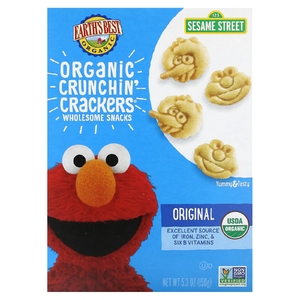 Earth's Best, Organic Crunchin' Crackers, для детей от 2 лет, оригинальный вкус, 150 г (5,3 унции)