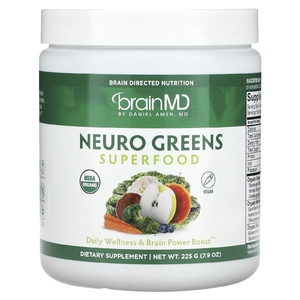 BrainMD, Neuro Greens, суперфуд, 225 г (7,9 унции)
