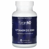 BrainMD, Витамин D3 5000, 125 мкг (5000 МЕ), 100 капсул