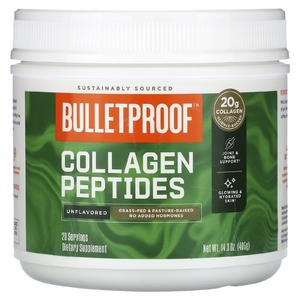 BulletProof, пептиды коллагена, без добавок, 405 г (14,3 унции)