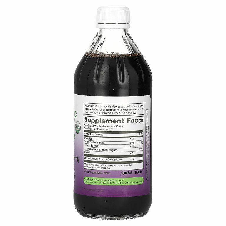 Dynamic Health, Концентрат черной вишни, в стакане, 473 мл (16 жидк. Унций)