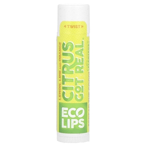Eco Lips, Citrus Get Real, бальзам для губ, лимон, лайм и апельсин, 4,25 г (0,15 унции) (Товар снят с продажи) 