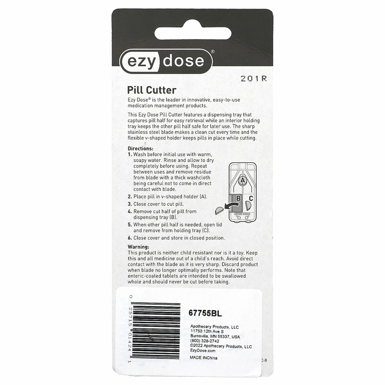 Ezy Dose, формочка для таблеток с дозатором, 1 шт.
